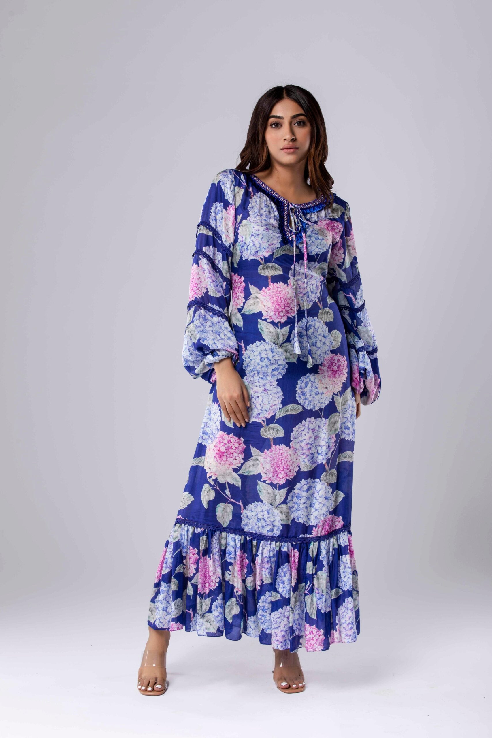 fashion nova purple dress Bellavista Midi Lita Black and Ivory Size:12/44 group_Dresses_beni