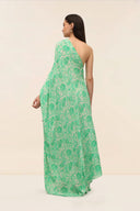 Palm One Shoulder Kaftan