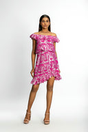 Zari Ruffled Mini Dress