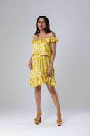 Zari Ruffled Mini Dress