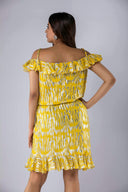 Zari Ruffled Mini Dress