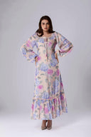 Long Sleeve A-Line Dress