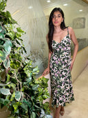 Printed Linen Dress