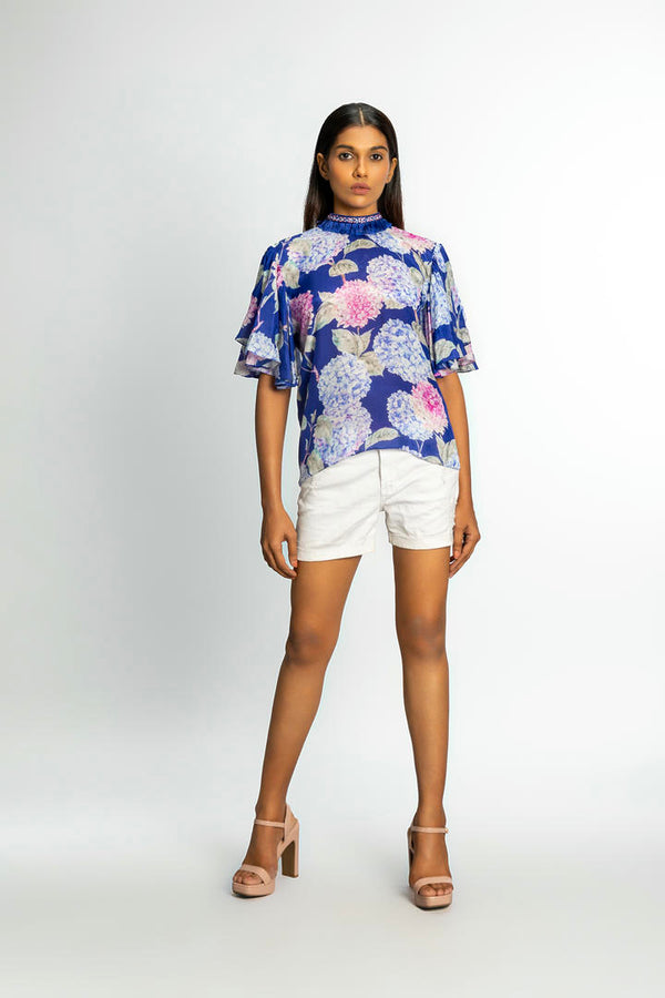 Avo High Neck Top