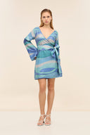 Iris Tie-Up Dress