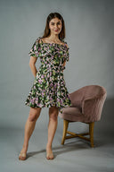 Jane Tie-Up Dress