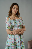 Jane Tie-Up Dress