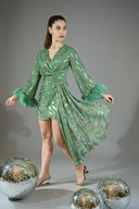 Naomi Mini Feather Dress