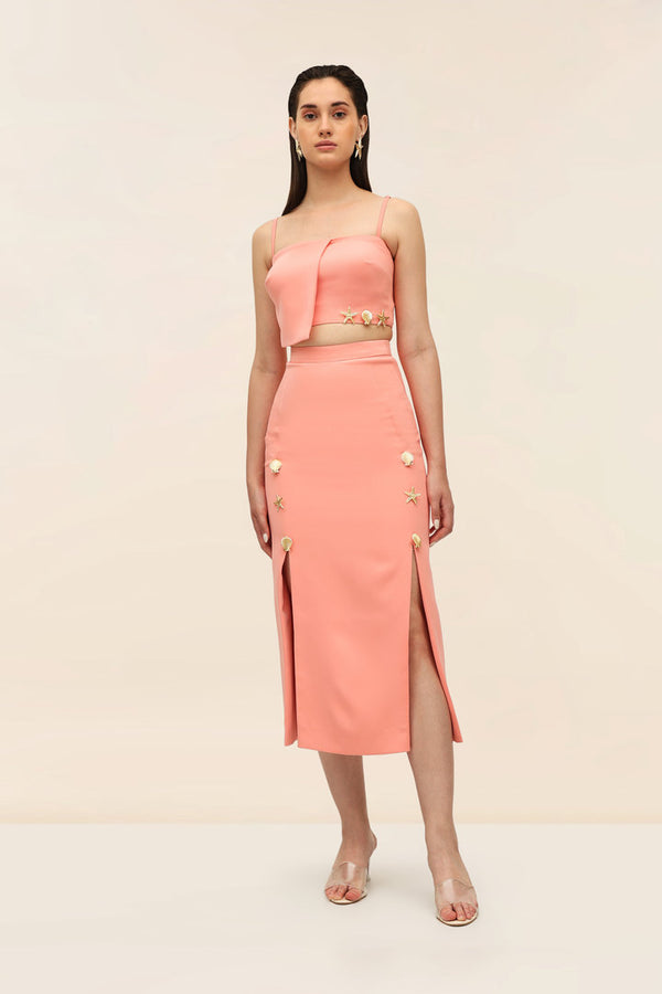 Parch Pencil Skirt