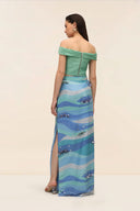 Surf Maxi Skirt