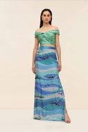 Shoal Drape Bustier