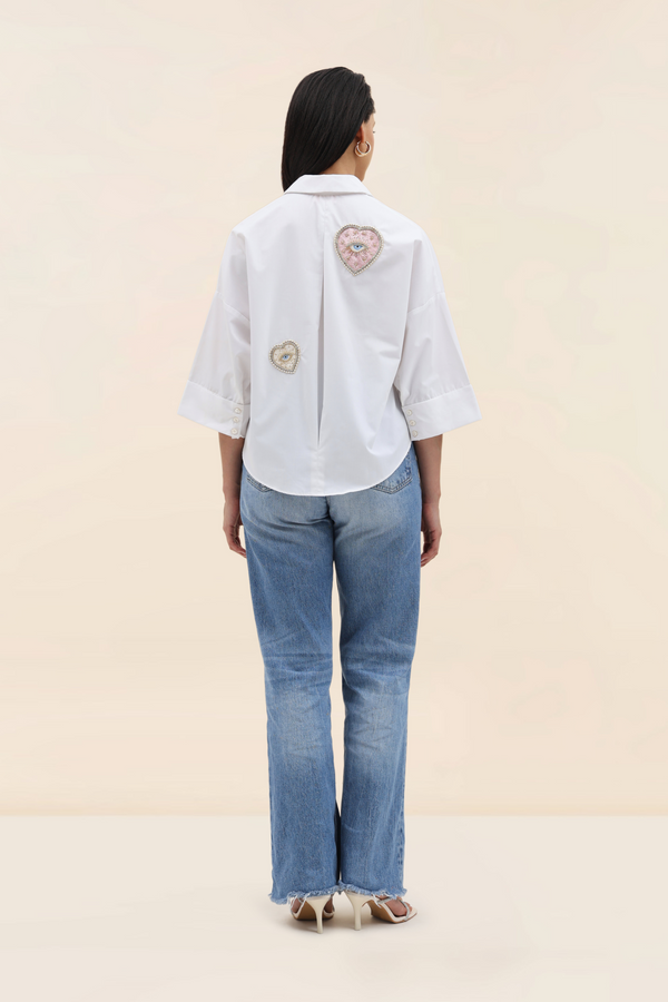 ARIA SHIRT IN HEARTFUL