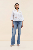 ARIA SHIRT IN HEARTFUL
