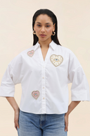 ARIA SHIRT IN HEARTFUL