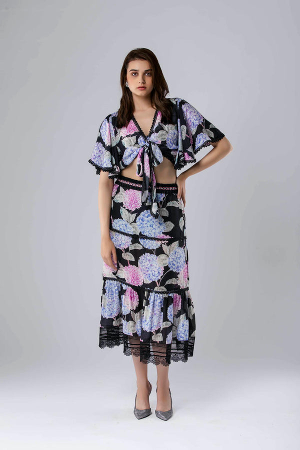 Tali Wrap Top