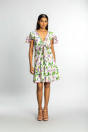 Zinna Tie-Up Dress
