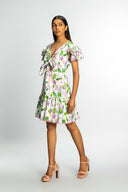 Zinna Tie-Up Dress