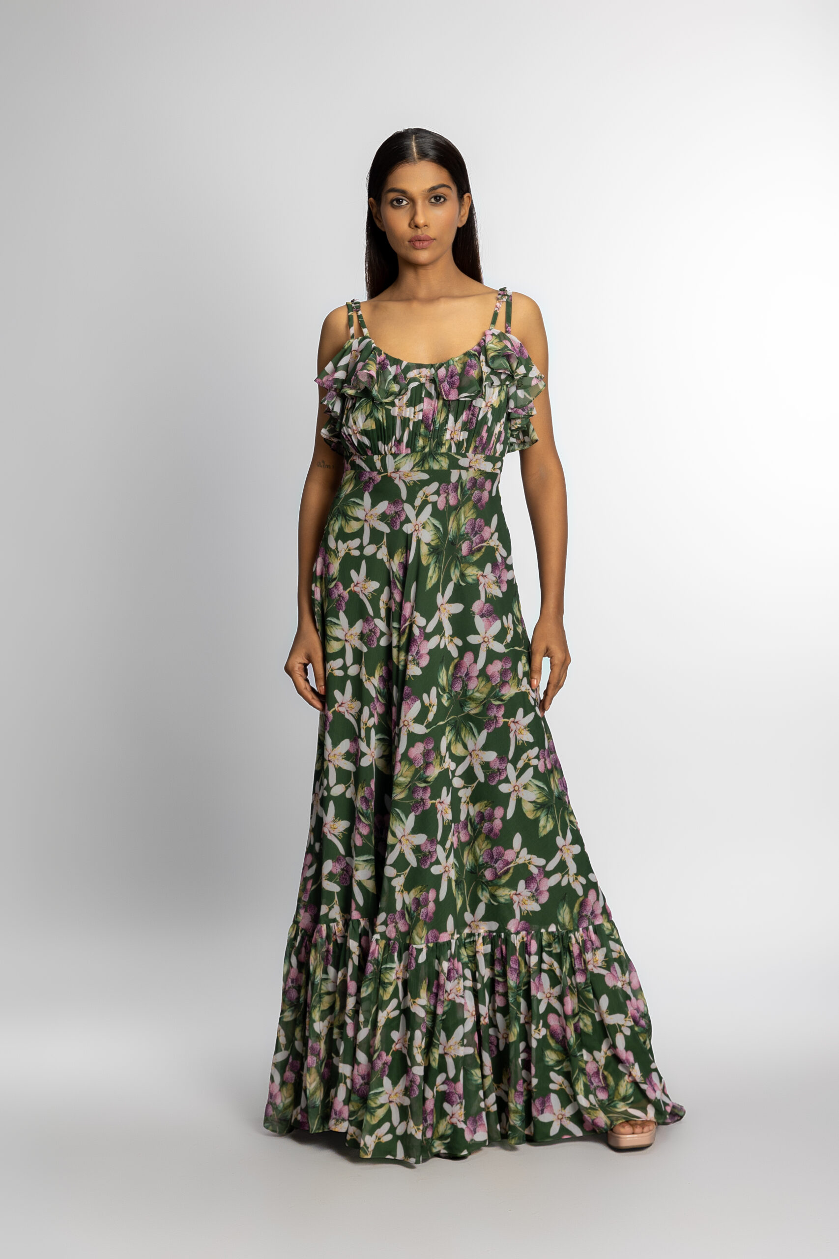 Long Floral Dress